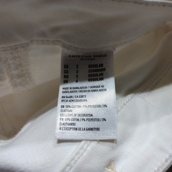 American Eagle Women's Ripped Ne(x)t Level Stretch Hi-Rise Jegging - Picture 5 of 7